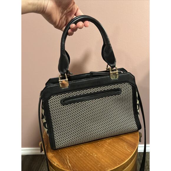 RARE Coach Madison Lexington Carryall Mono Purse Bag Leather Exploded - Picture 4 of 12